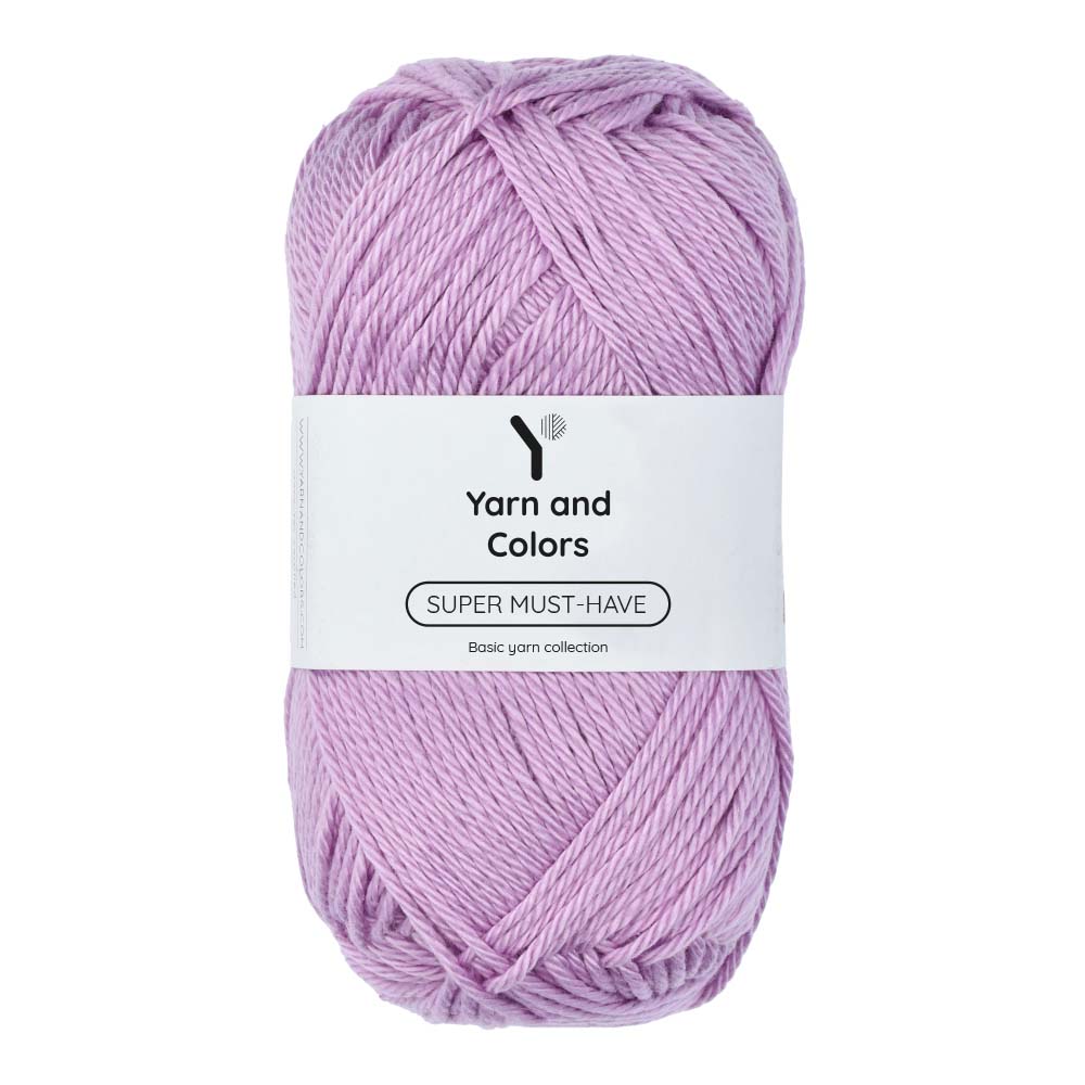 Yarn and Colors Super Must-have 052 Orchid - bol garen in deze kleur
