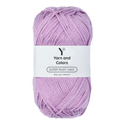 Yarn and Colors Super Must-have 052 Orchid - bol garen in deze kleur