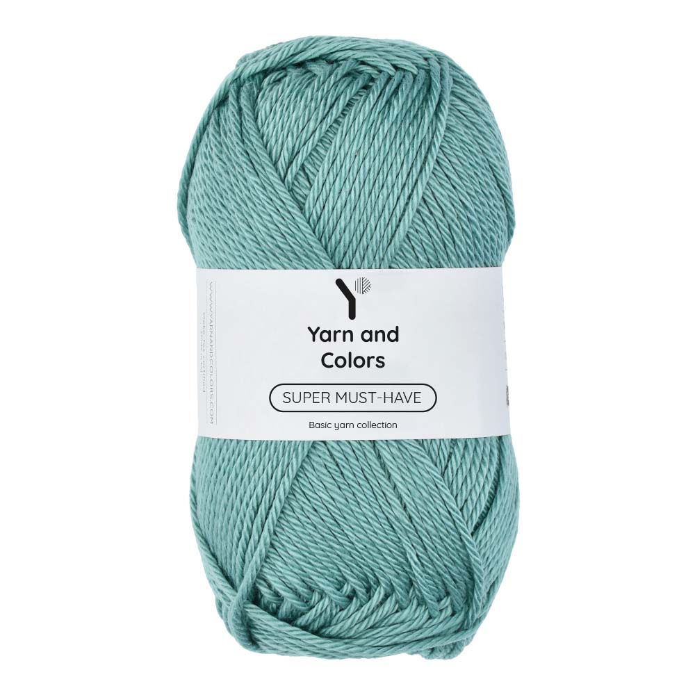 Yarn and Colors Super Must-have 072 Glass - bol garen in deze kleur