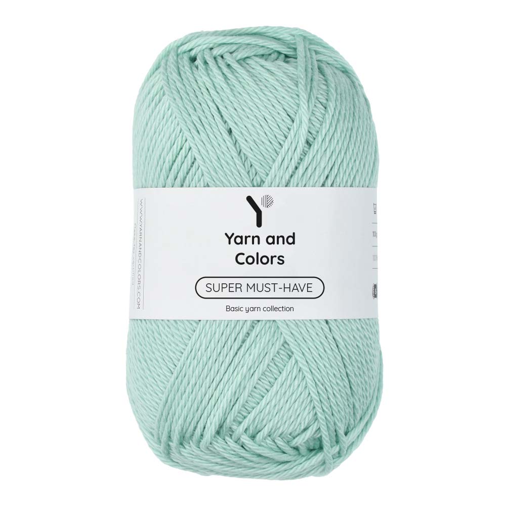 Yarn and Colors Super Must-have 073 Jade Gravel - bol garen in deze kleur