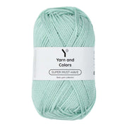 Yarn and Colors Super Must-have 073 Jade Gravel - bol garen in deze kleur