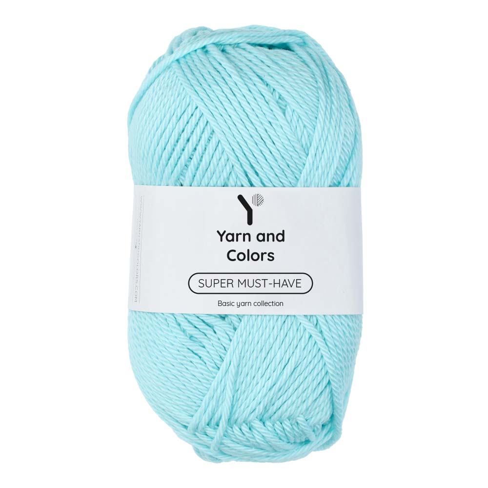 Yarn and Colors Super Must-have 074 Opaline Glass - bol garen in deze kleur