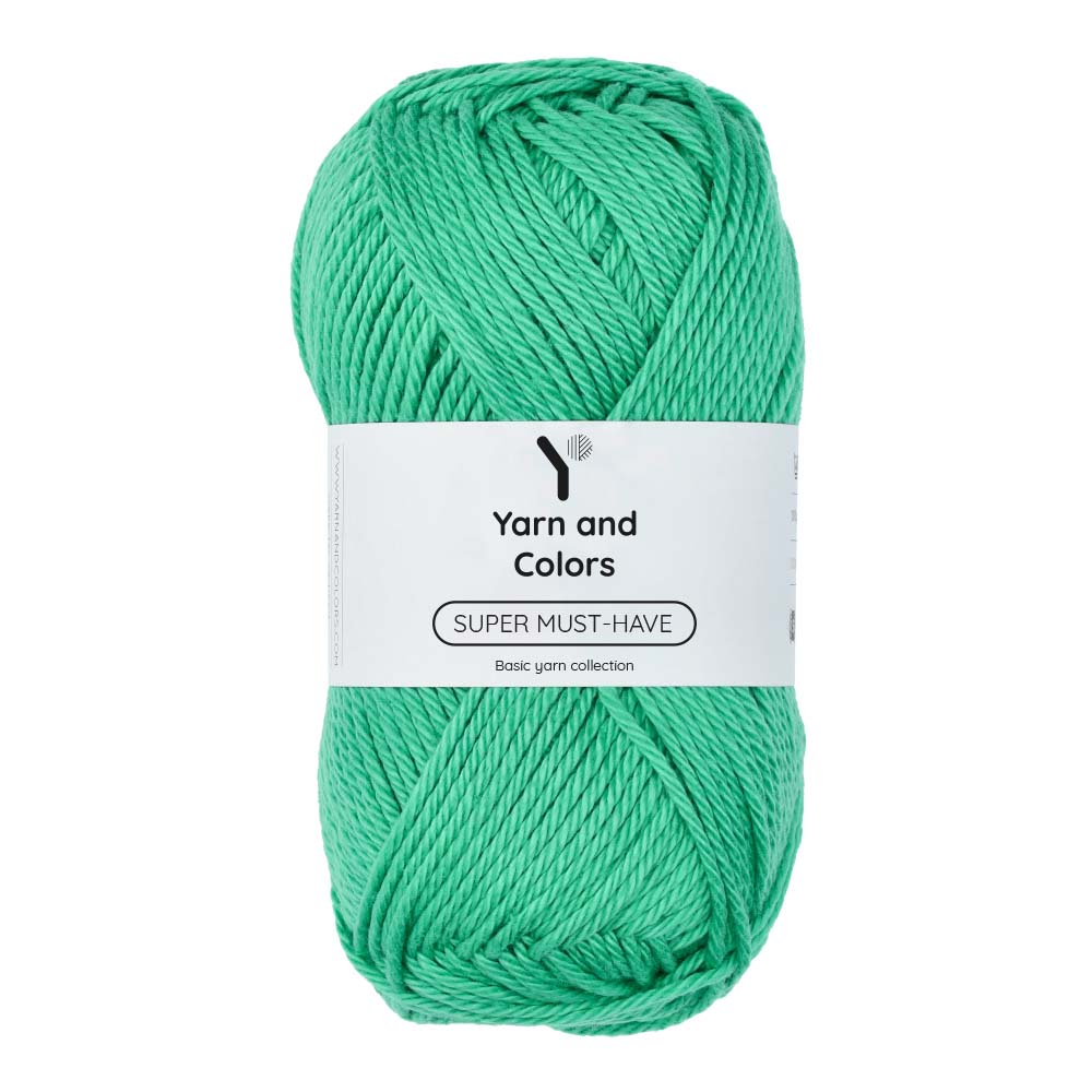 Yarn and Colors Super Must-have 076 Mint - bol garen in deze kleur