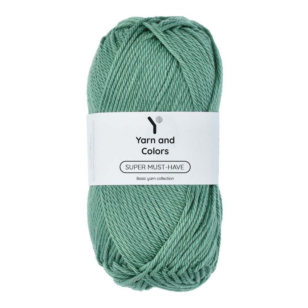 Yarn and Colors Super Must-have 079 Aventurine - bol garen in deze kleur