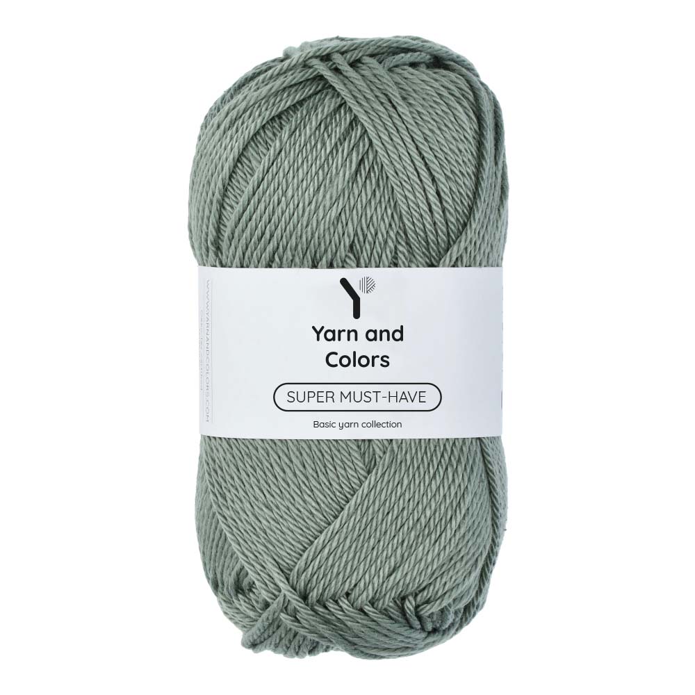 Yarn and Colors Super Must-have 092 Pea Green - bol garen in deze kleur