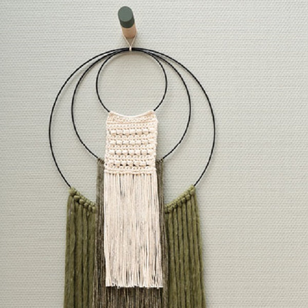Three is charm — gemaakt met Yarn and Colors Three is a Charm WOW! Muurhanger Pakket