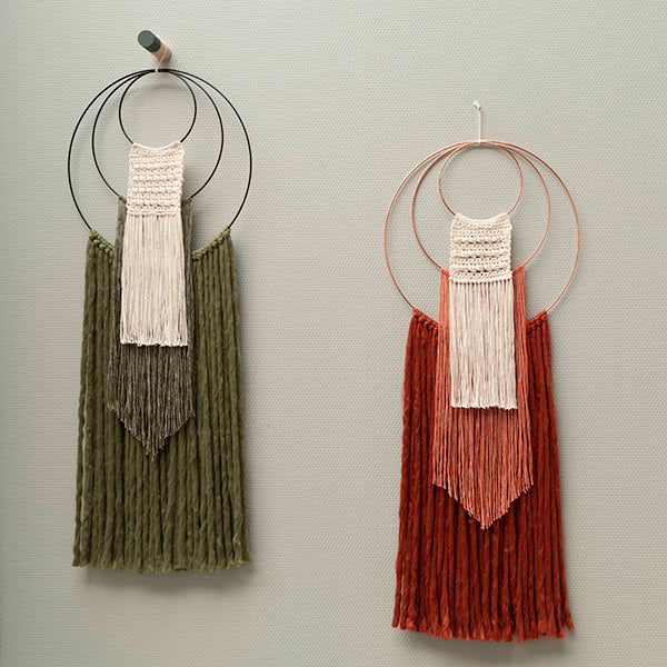 Yarn and Colors Three is a Charm WOW! Wall Hanging Booklet