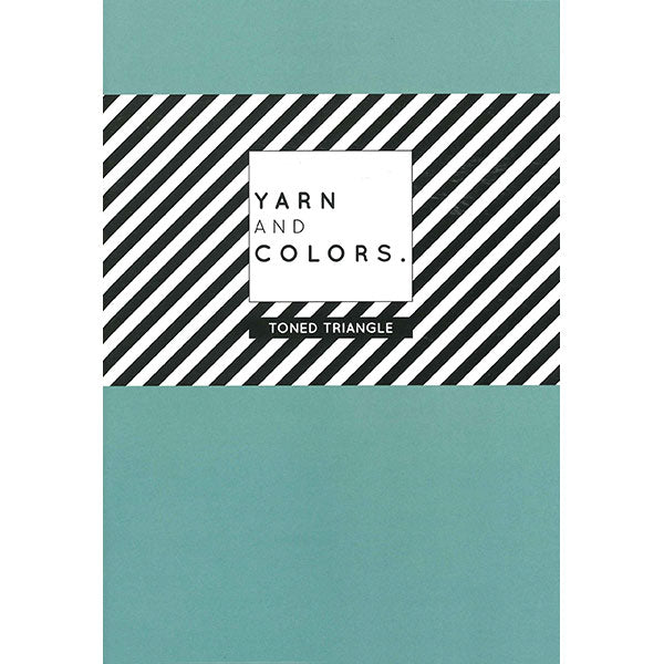 Toned triangle — gemaakt met Yarn and Colors Toned Triangle Booklet