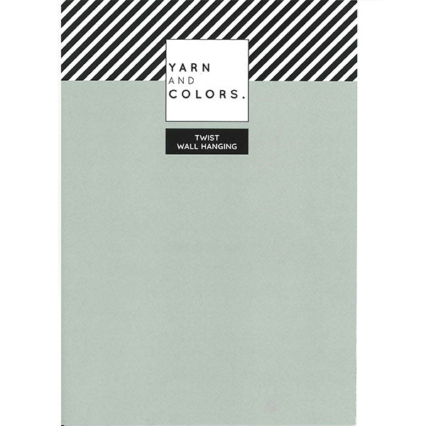 Twist wall hanging — gemaakt met Yarn and Colors Twist WOW! Wall Hanging Booklet