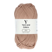Yarn and Colors Zen 006 Taupe - bol garen in deze kleur