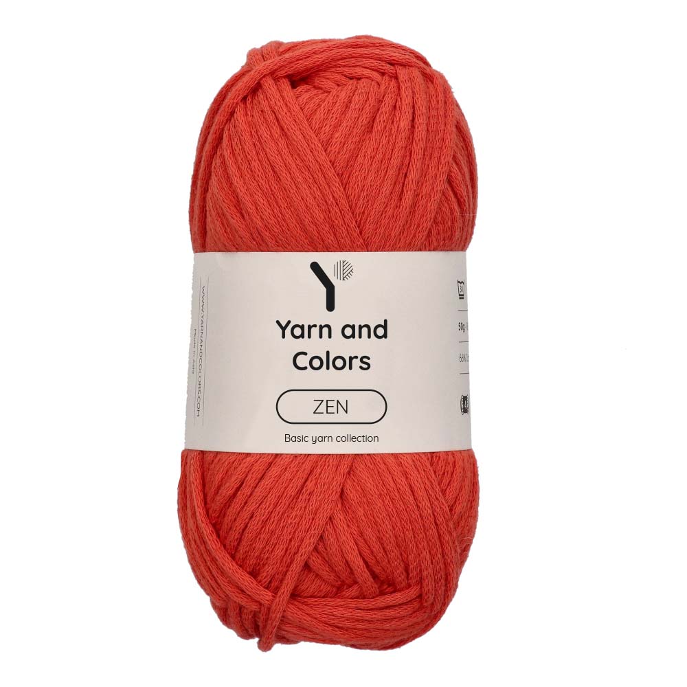 Yarn and Colors Zen 023 Brick - bol garen in deze kleur