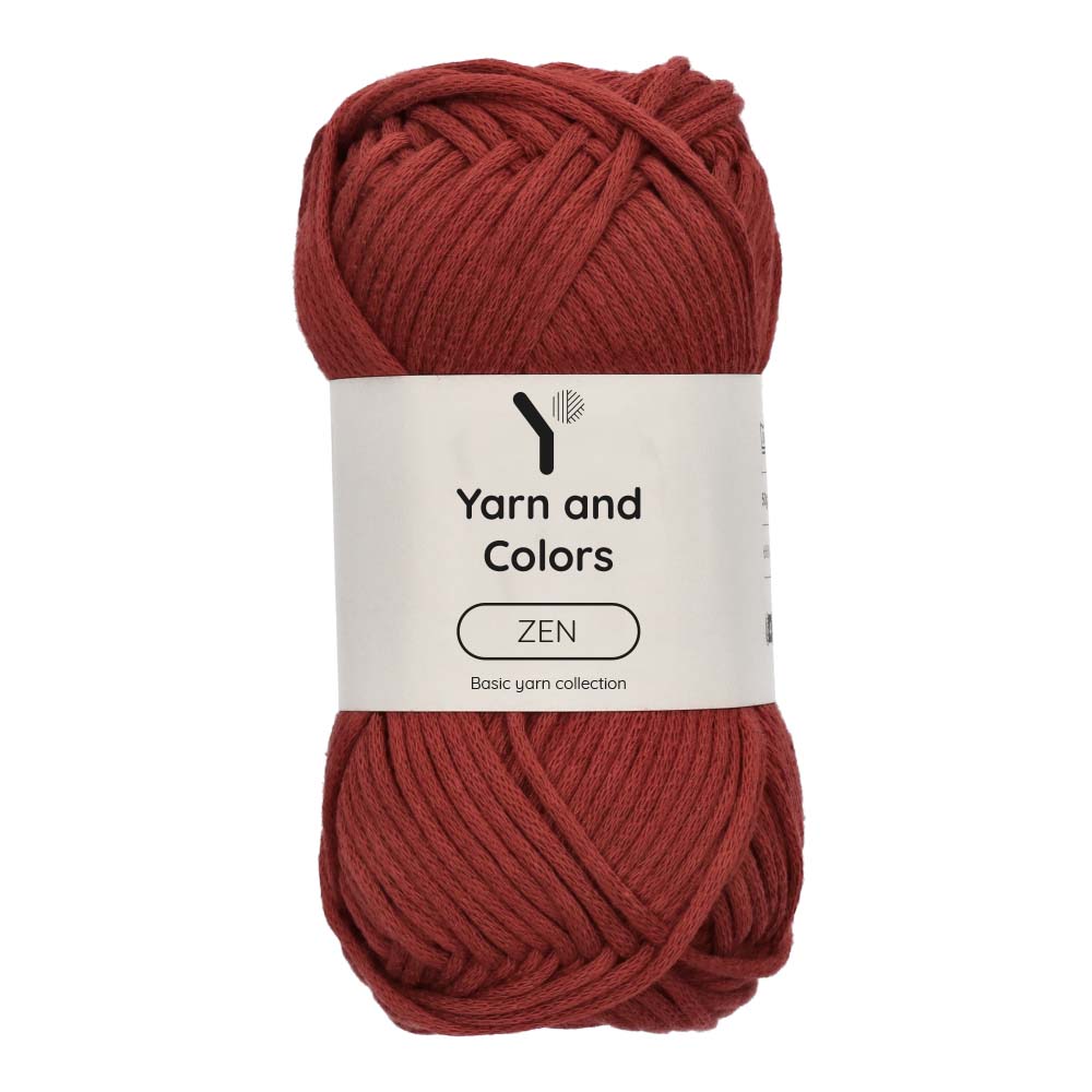 Yarn and Colors Zen 029 Burgundy - bol garen in deze kleur