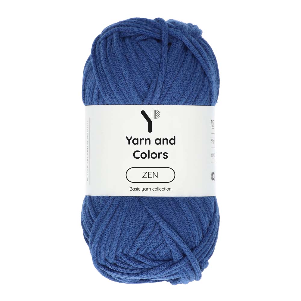 Yarn and Colors Zen 060 Navy Blue - bol garen in deze kleur