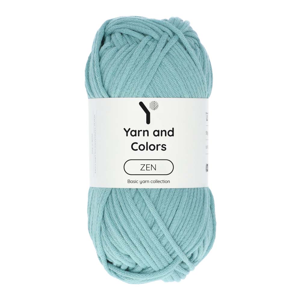 Yarn and Colors Zen 072 Glass - bol garen in deze kleur