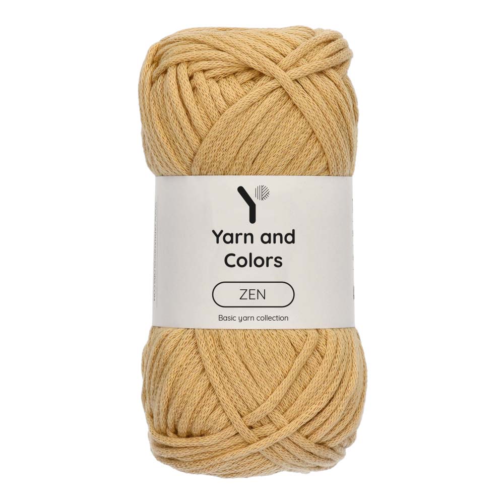 Yarn and Colors Zen 089 Gold - bol garen in deze kleur