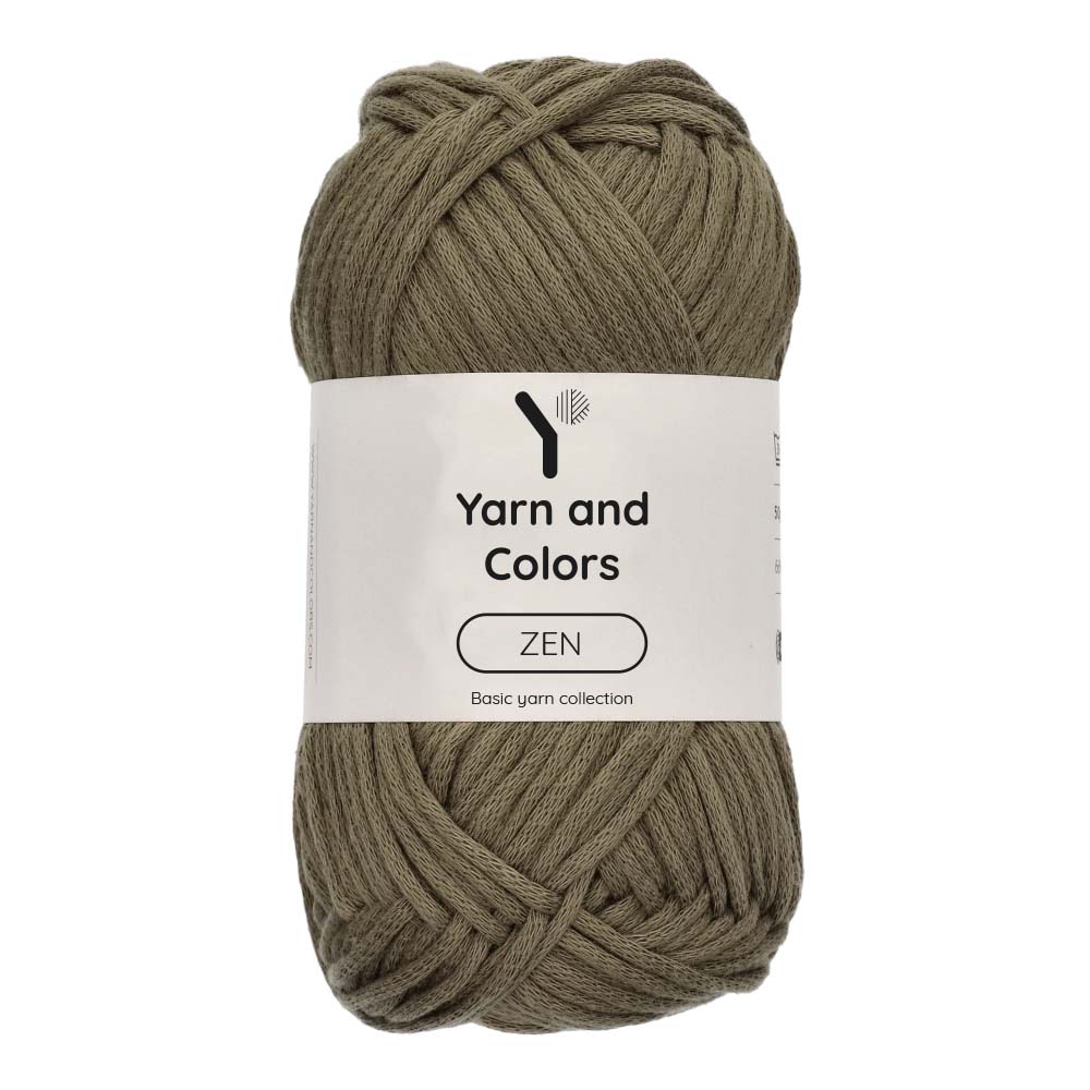 Yarn and Colors Zen 090 Olive - bol garen in deze kleur
