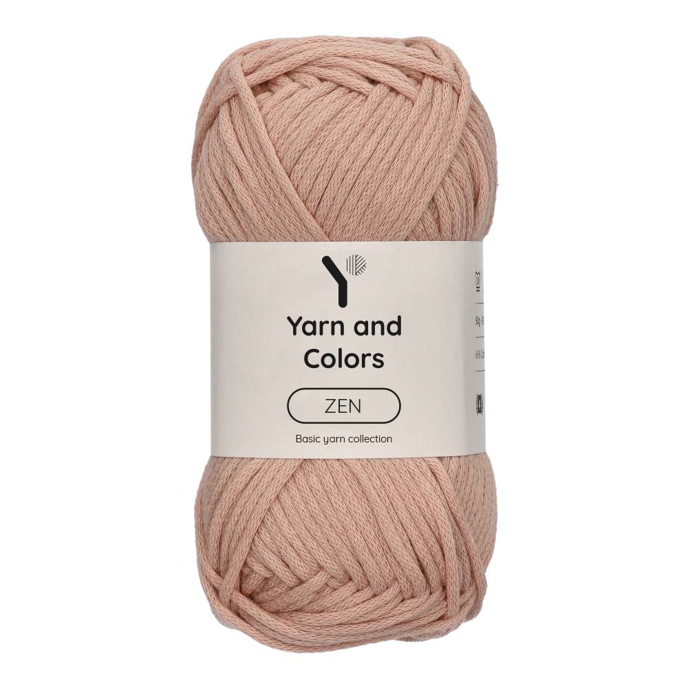 Yarn and Colors Zen 101 Rosé - bol garen in deze kleur