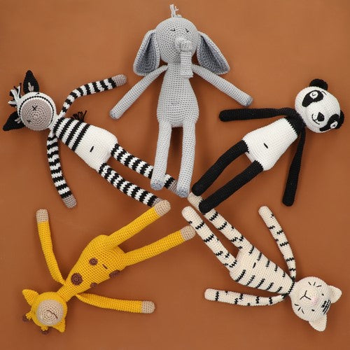 Haakpatroon yarn and colors zoo animals nl — gemaakt met Yarn and Colors Zoo-Animals Haakpakket