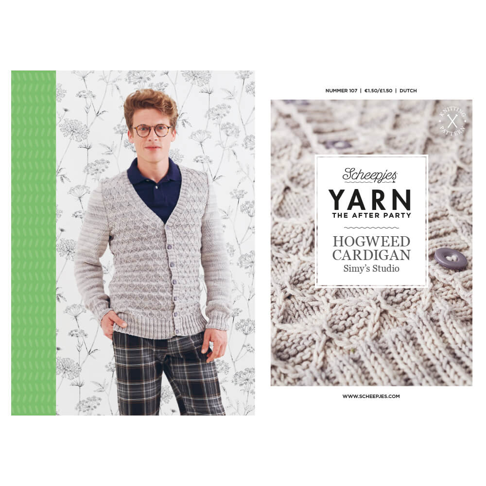 Yarn the after party nr. 107 hogweed cardigans breipatroon