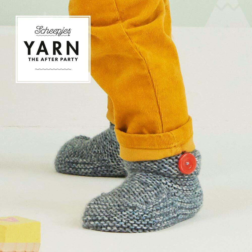 Playday bootees and bonnet — gemaakt met YARN The After Party nr.110 Playday Bootees-Bonnet NL