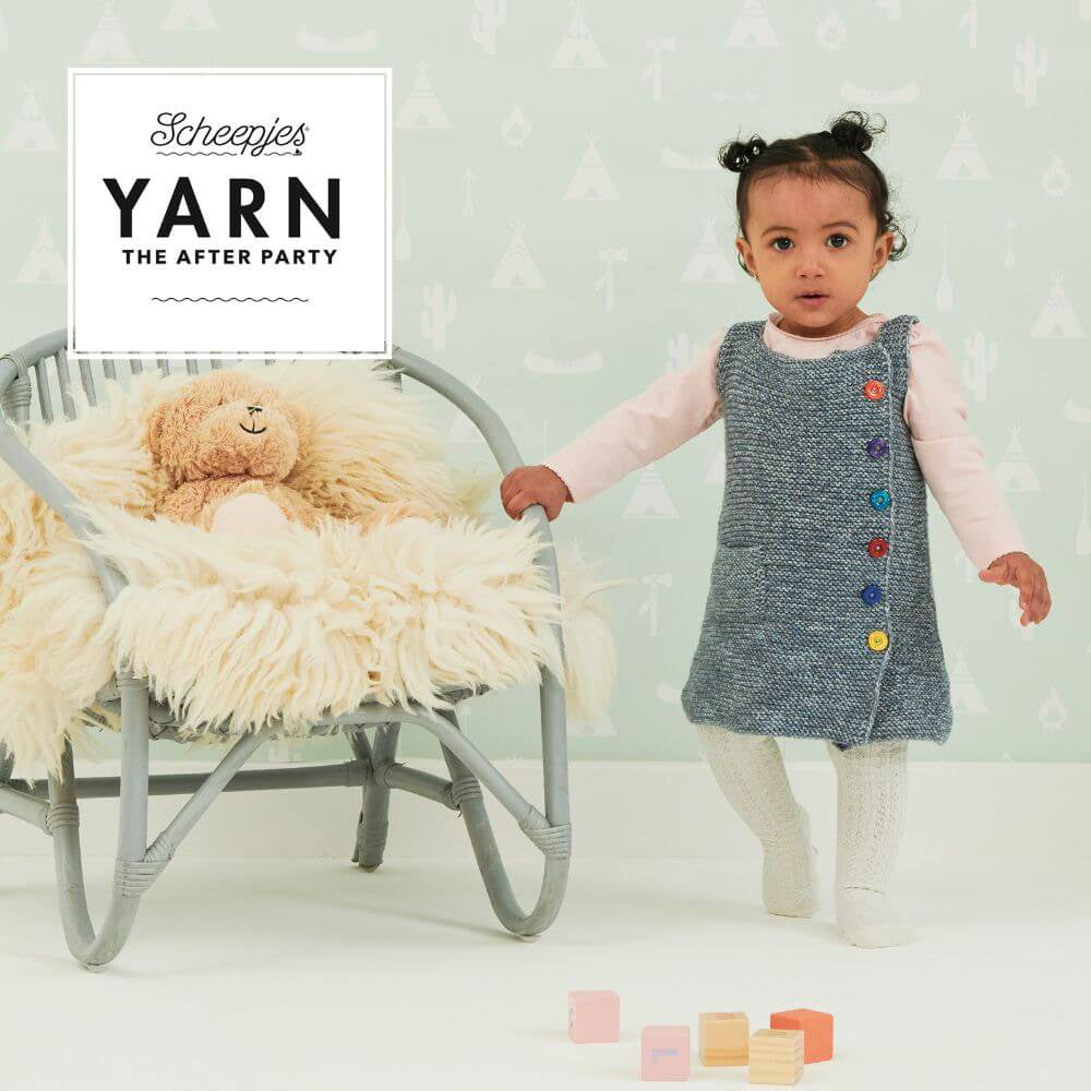 Pinafore — gemaakt met YARN The After Party nr.113 Cute Button Pinafore NL (2)