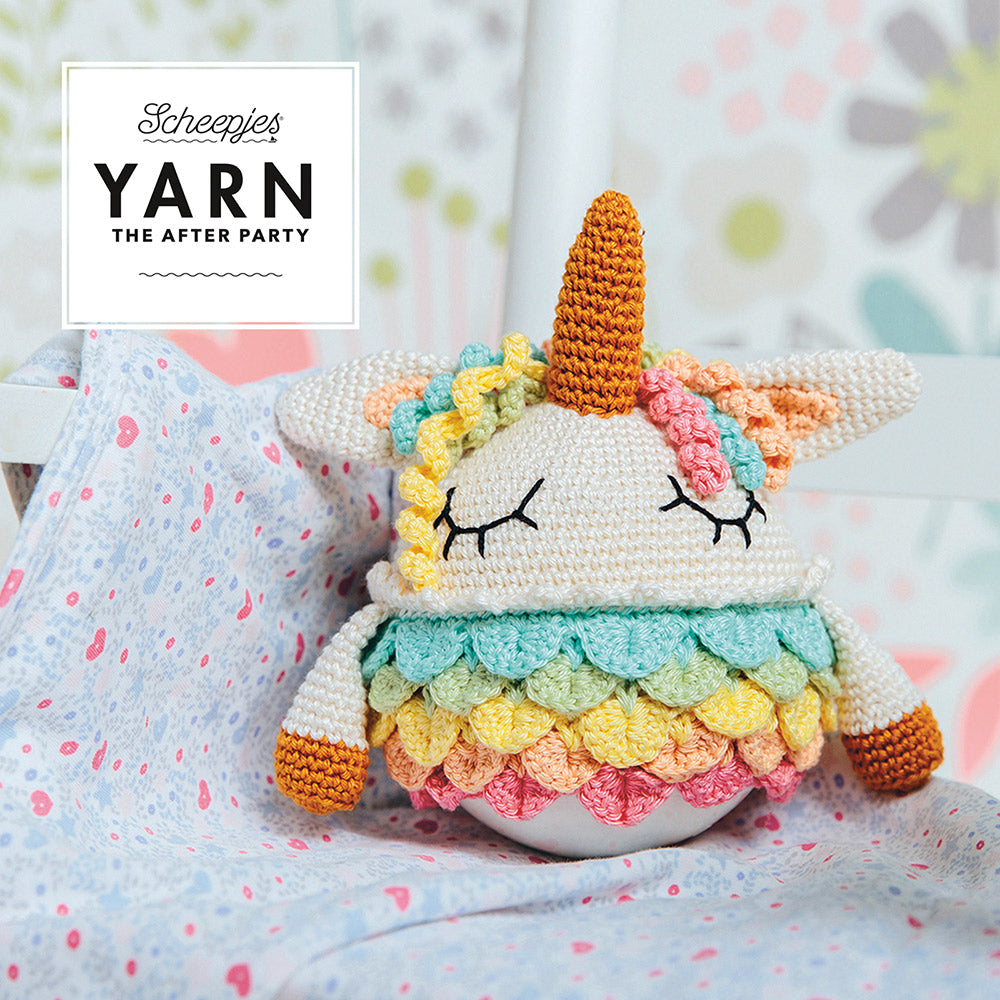 Florence the unicorn — gemaakt met YARN The After Party Nr.116 Florence The Unicorn NL