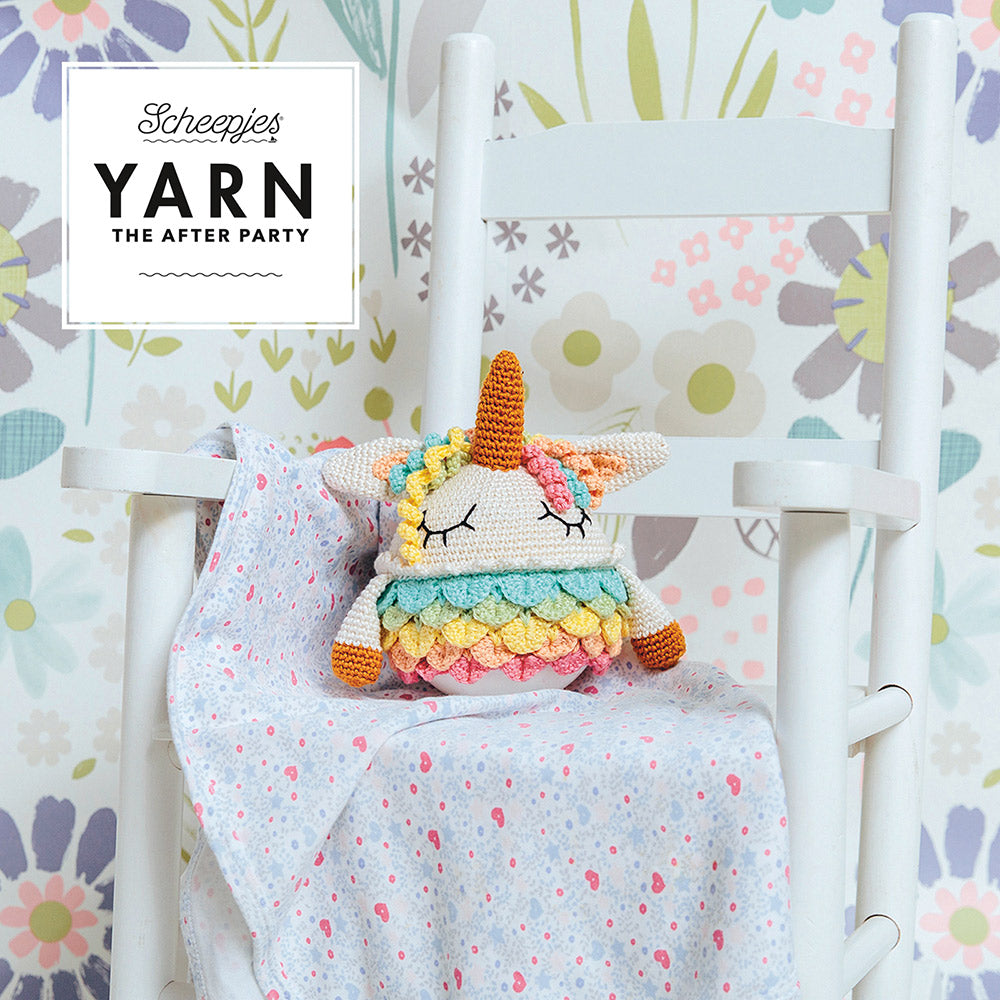 Florence the unicorn — gemaakt met YARN The After Party Nr.116 Florence The Unicorn NL (4)