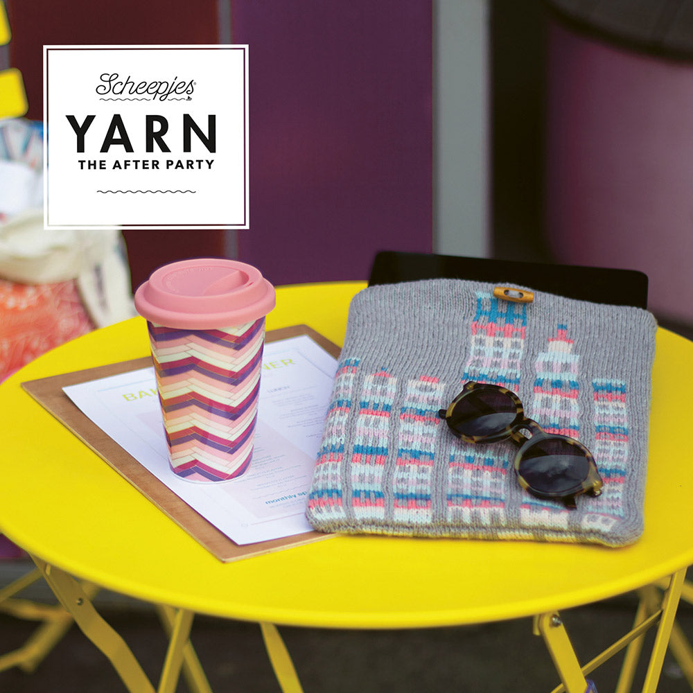 Skyscrapers tablet cover — gemaakt met YARN The After Party nr.126 Skyscrapers Tablet Cvr NL (2)