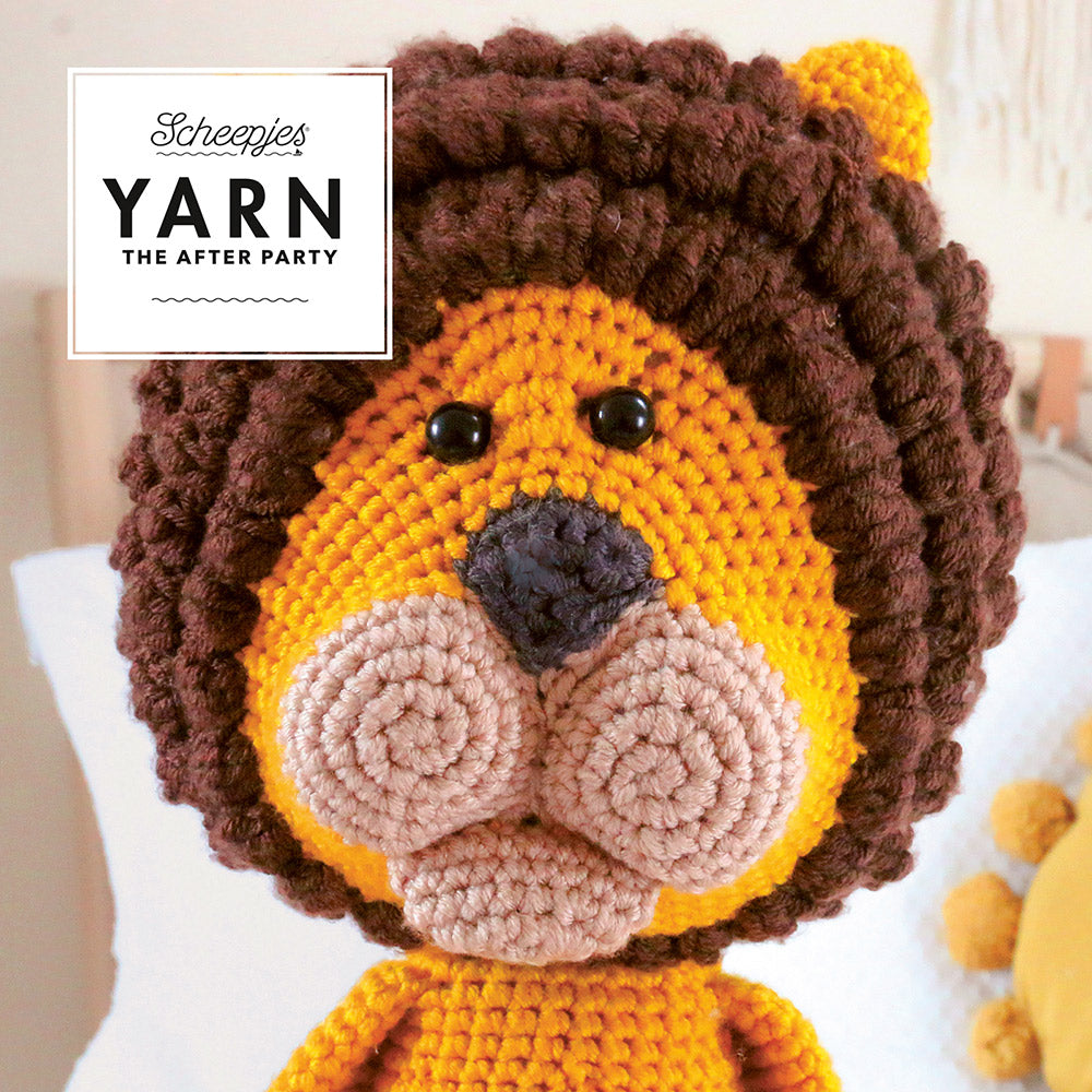 Leroy the lion — gemaakt met YARN The After Party nr.131 Leroy The Lion NL (2)
