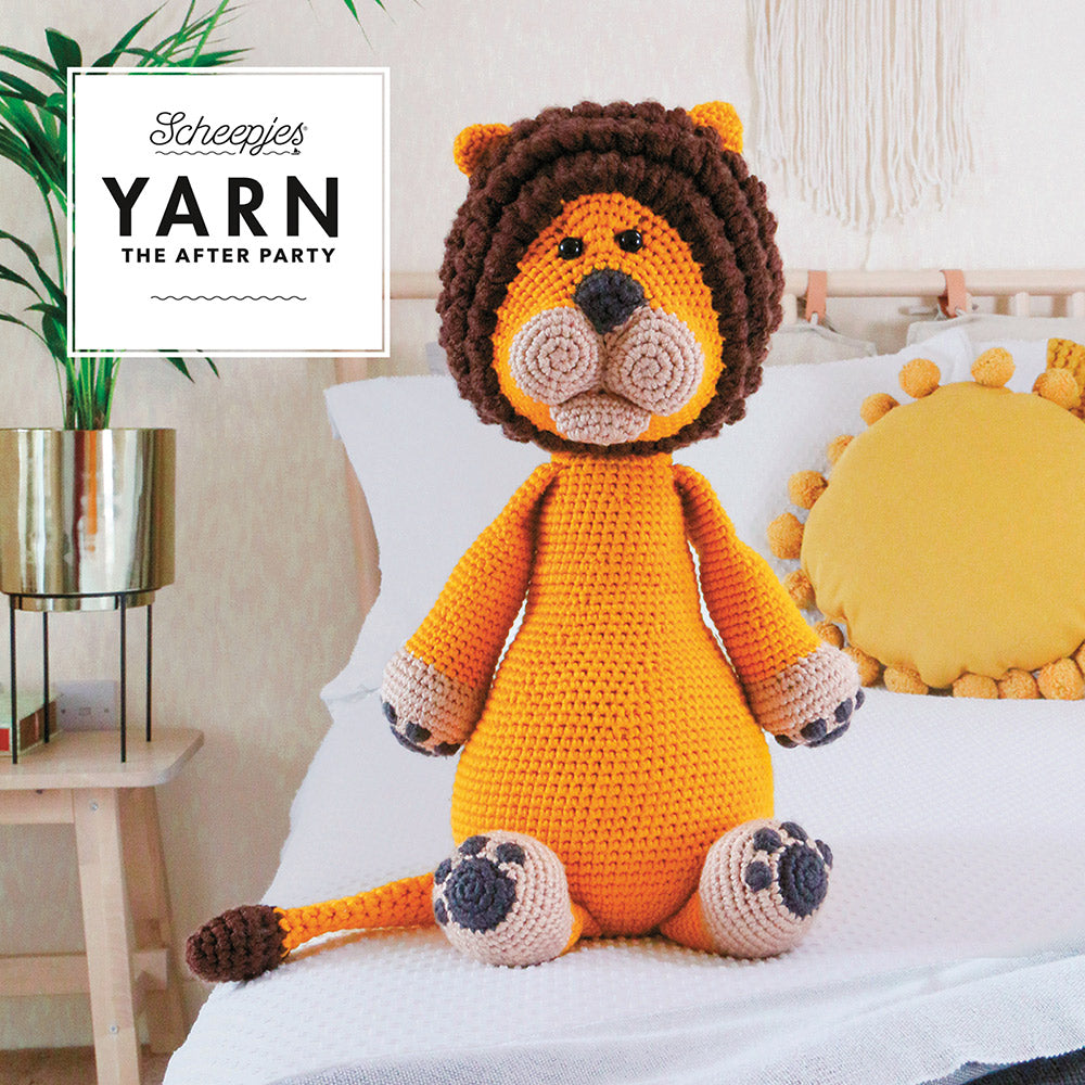 Leroy the lion — gemaakt met YARN The After Party nr.131 Leroy The Lion NL
