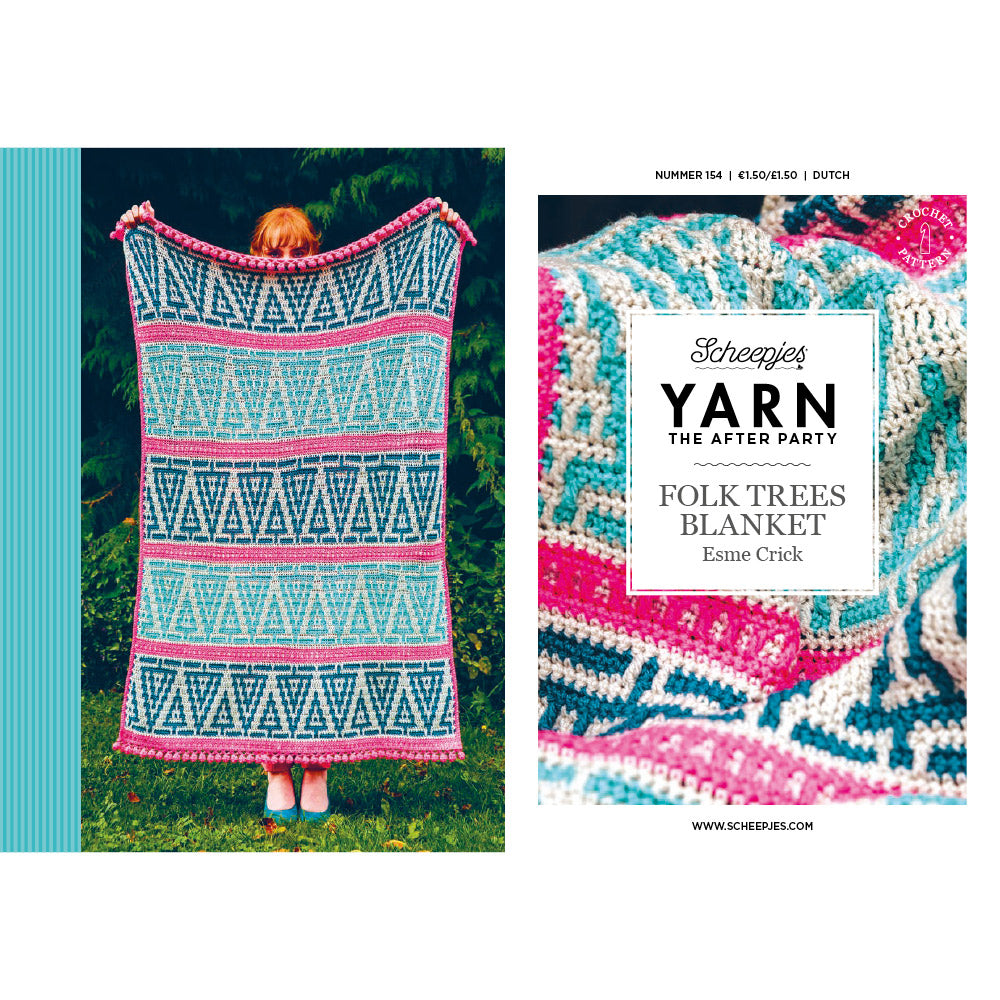 YARN The After Party Nr.154 Folk Trees Blanket NL