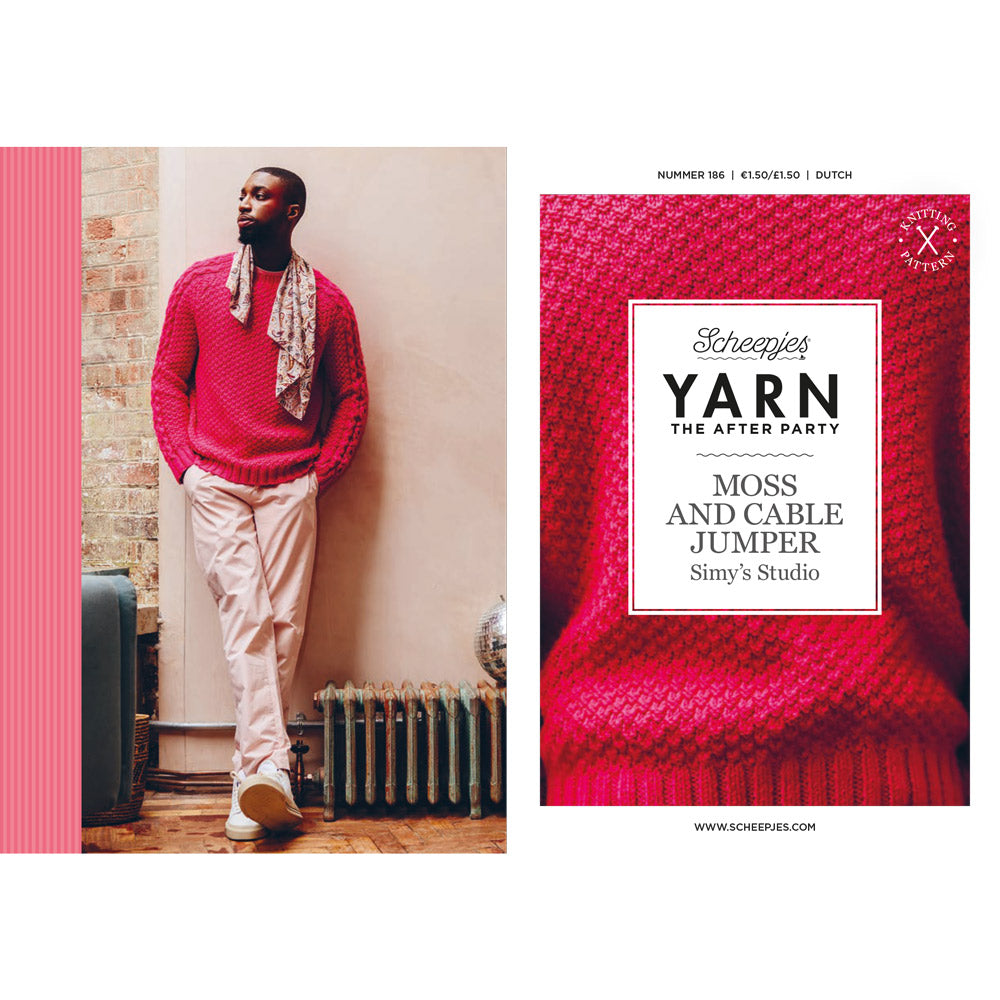 YARN The After Party nr.186 Moss and Cable Jumper NL
