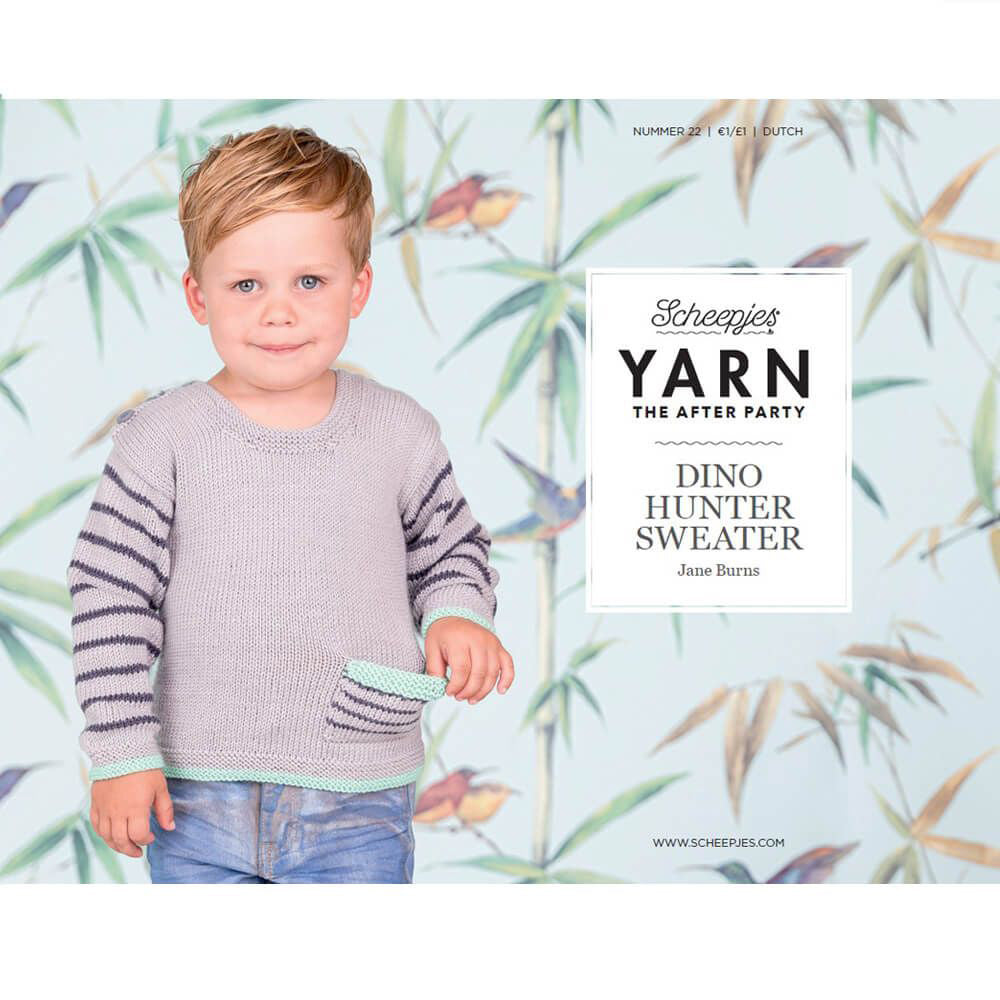 YARN The After Party nr.22 Dino Hunter Sweater NL