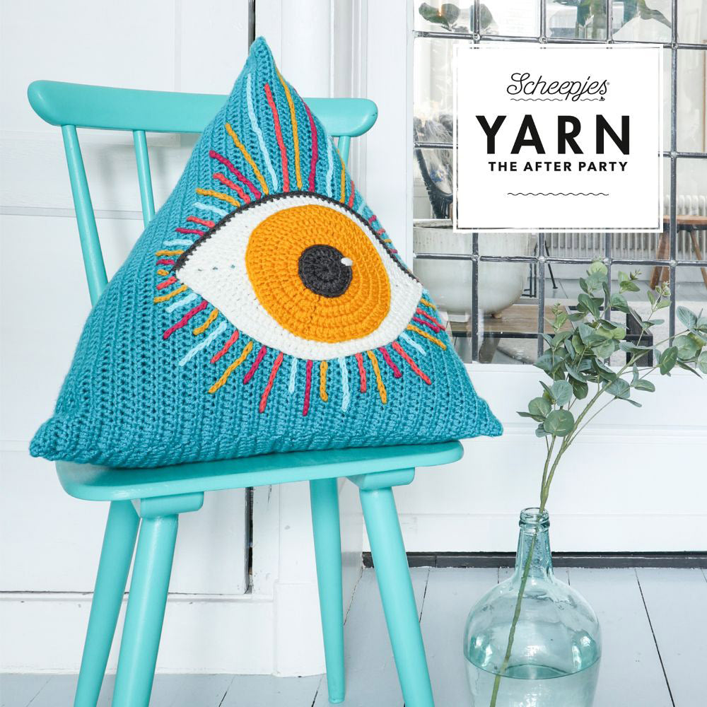 Bright sight cushion — gemaakt met YARN The After Party nr.82 Bright Sight Cushion NL (2)