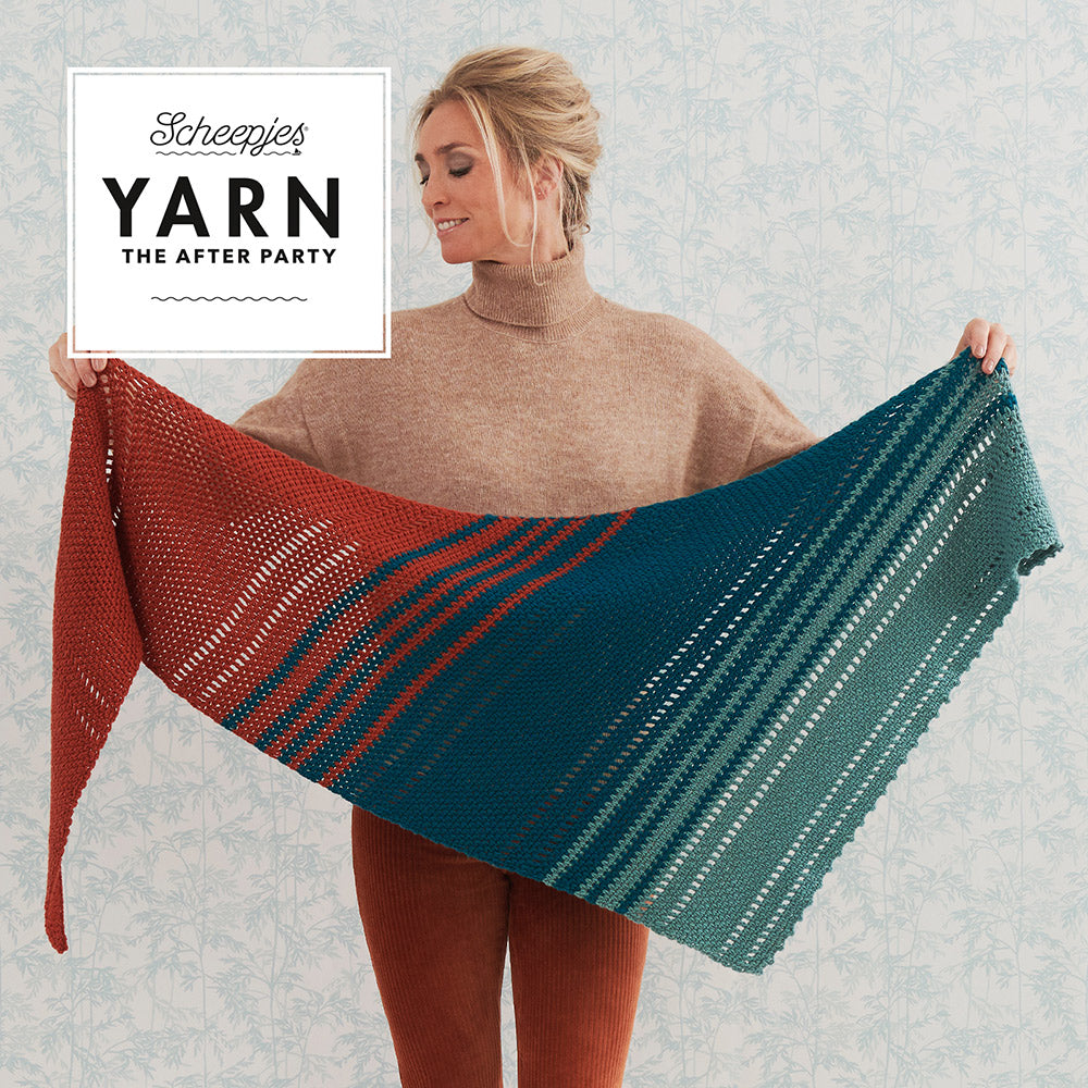 Away day shawl — gemaakt met YARN The After Party nr.92 Away Day Shawl NL