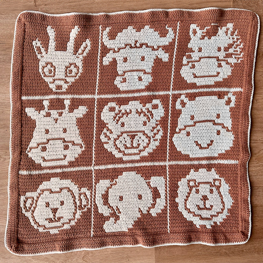 YarnZoo - Animal Adventure Speelkleed Garen en Haakpakket (8)