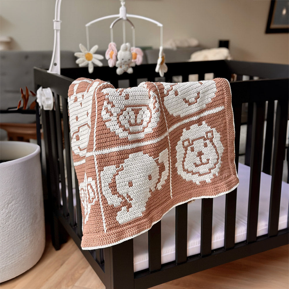 YarnZoo - Animal Adventure Speelkleed Garen en Haakpakket (2)