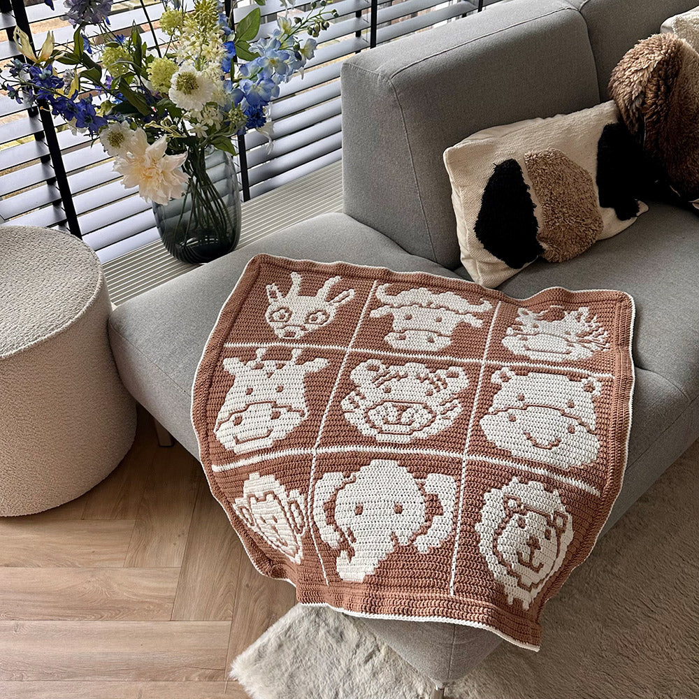YarnZoo - Animal Adventure Speelkleed Garen en Haakpakket (6)