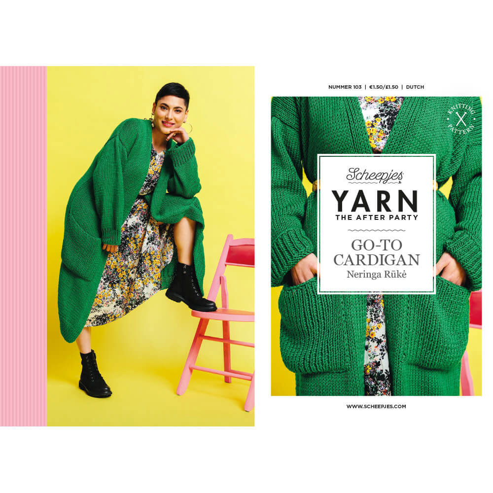YARN The After Party nr. 103 NL Go-To Cardigan