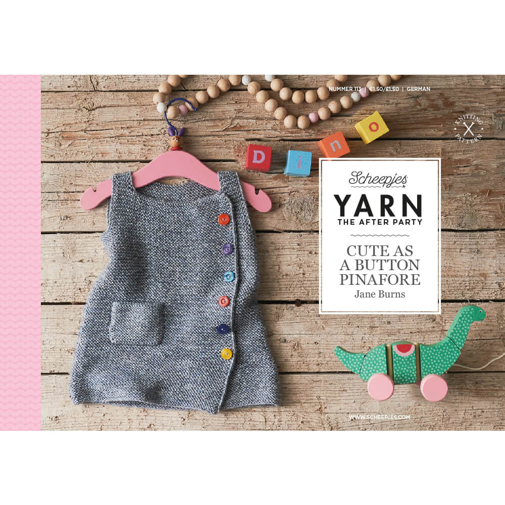 YARN The After Party nr.113 Cute Button Pinafore DE