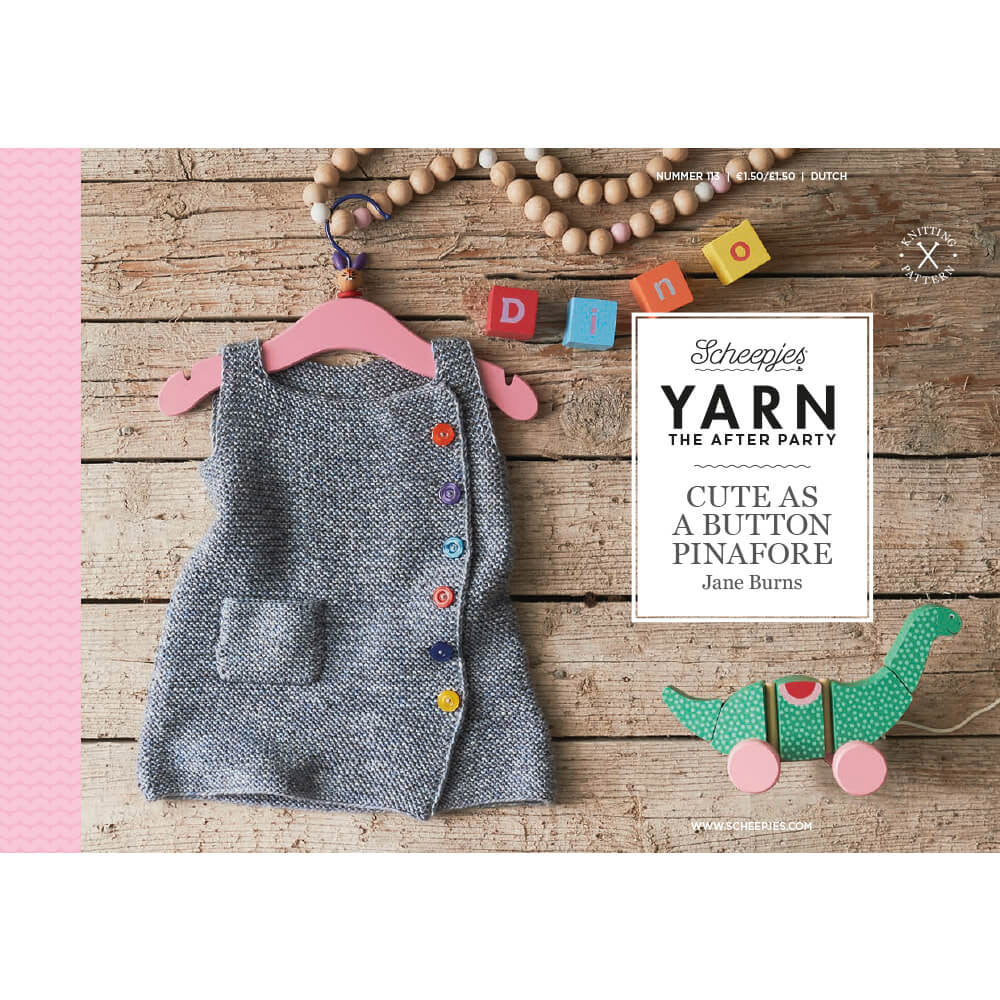 YARN The After Party nr.113 Cute Button Pinafore UK