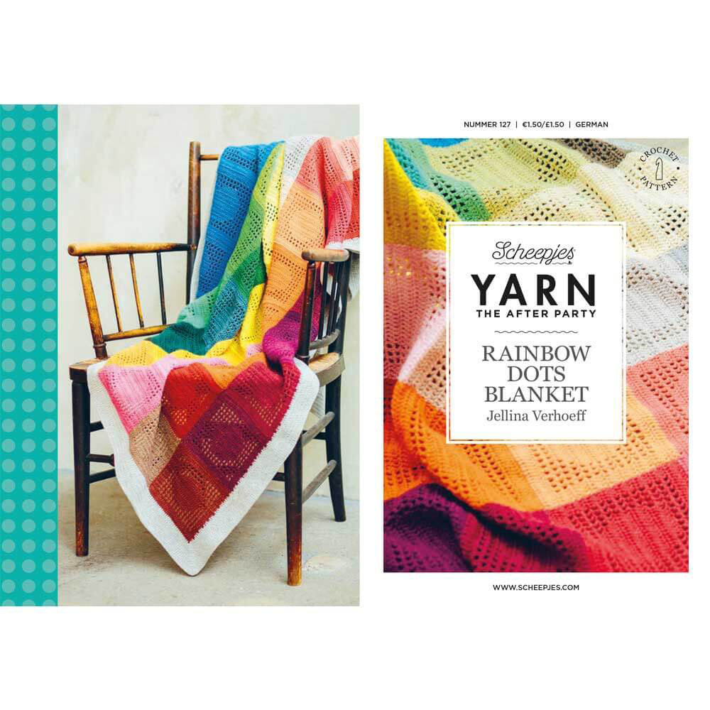YARN The After Party nr.127 Rainbow Dots Blanket DE