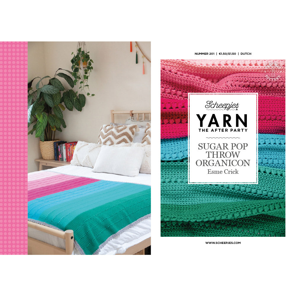 YARN The After Party nr.201 Sugar Pop Throw Organicon NL