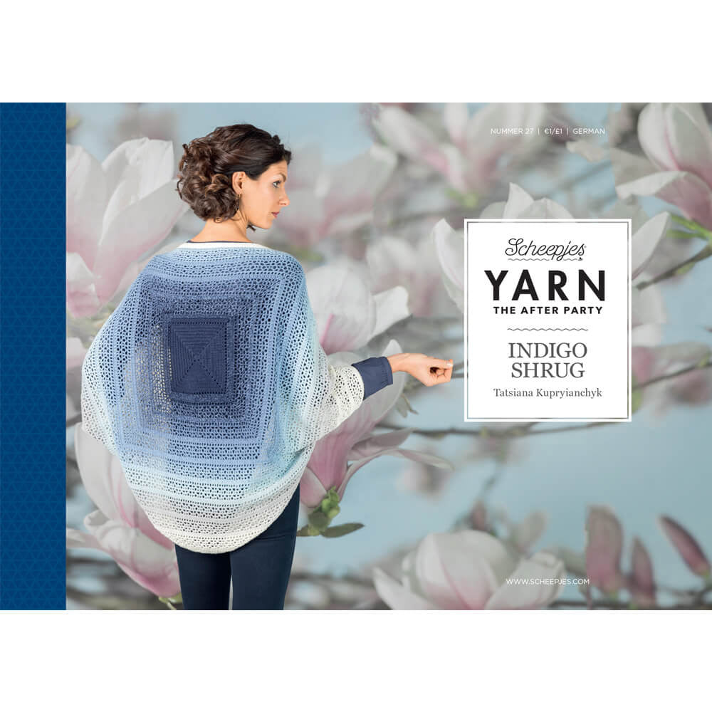 YARN The After Party nr.27 Indigo Shrug DE