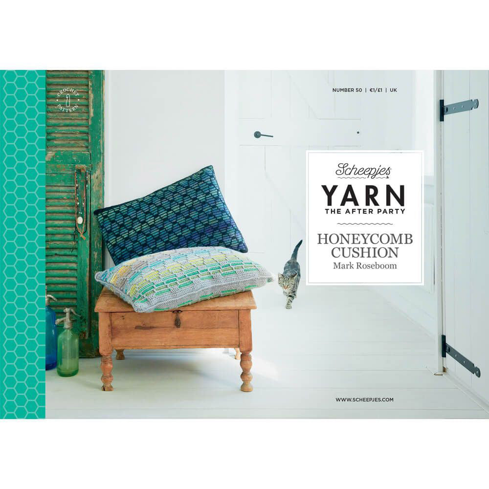 YARN The After Party nr.50 Honeycomb Cushion UK