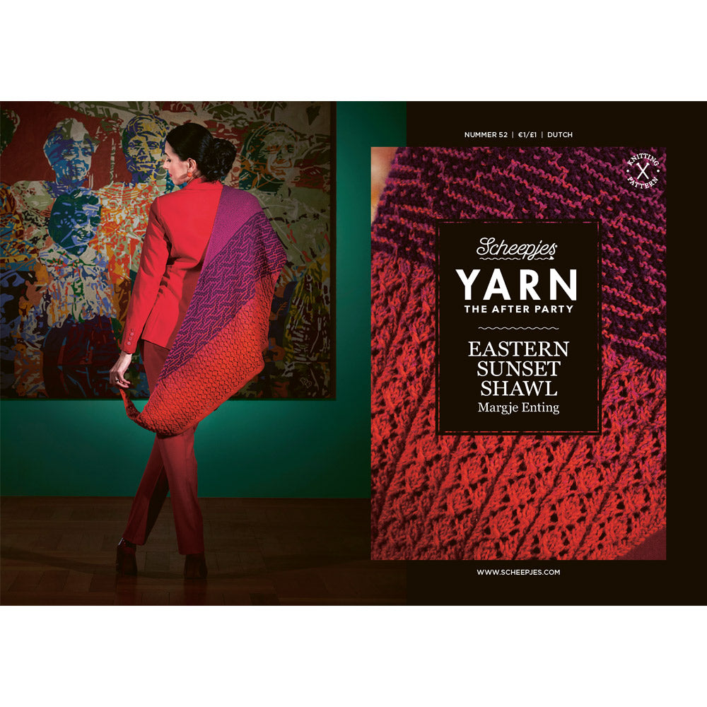 YARN The After Party nr.52 Eastern Sunset Shawl NL