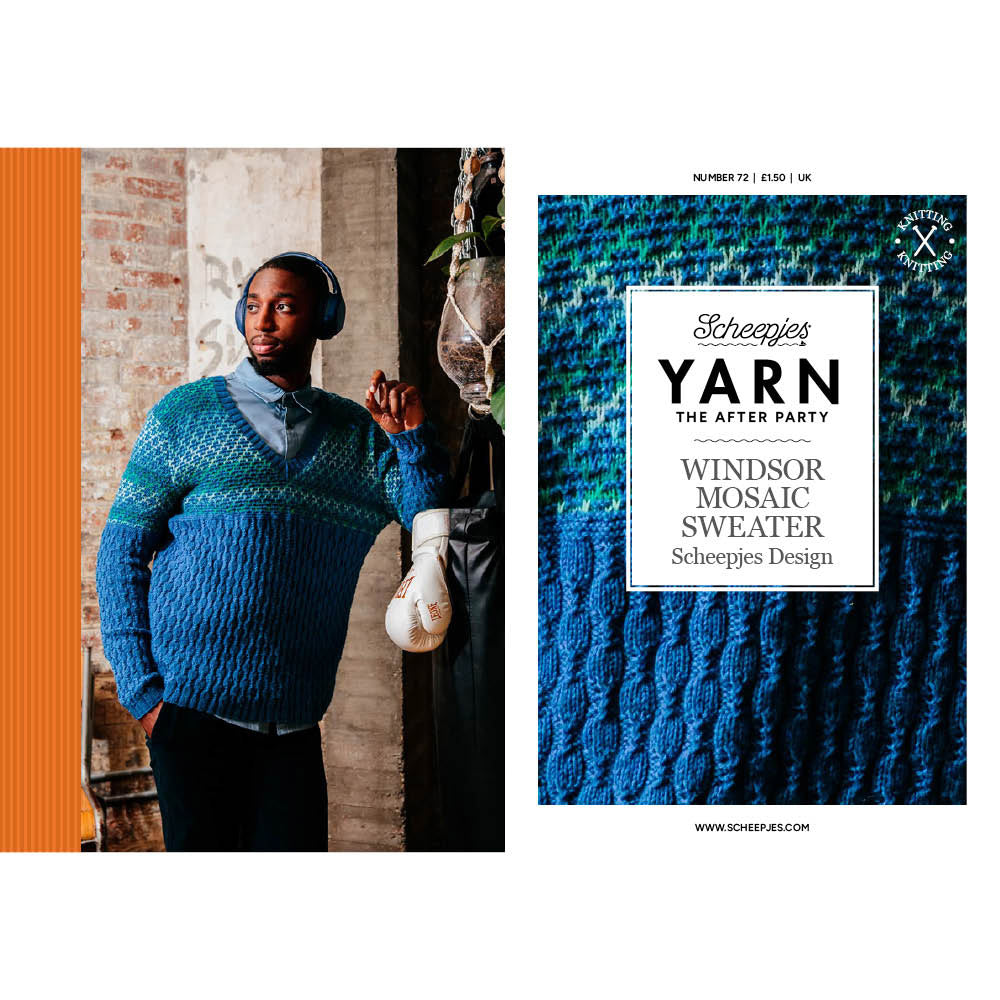 YARN The After Party nr.72 Windsor Mosaic Sweater UK