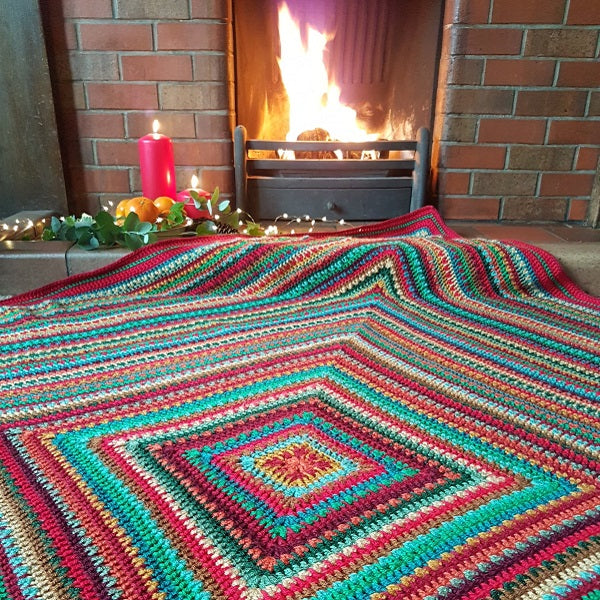 Yuletide Blanket Garenpakket (3)