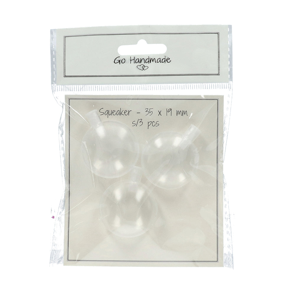 Go Handmade Speelgoed Pieper 25 x 14 mm (3 stuks)