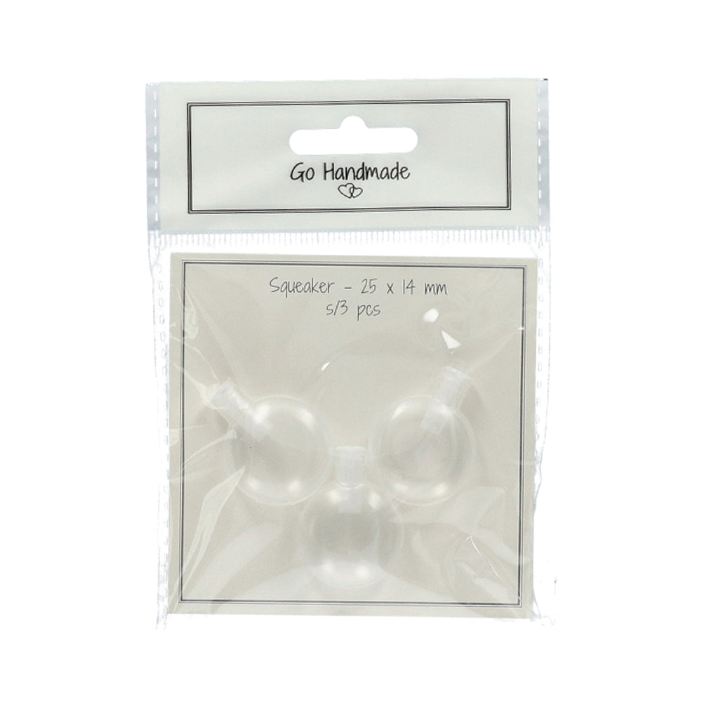 Go Handmade Speelgoed Pieper 35 x 25 mm (3 stuks)